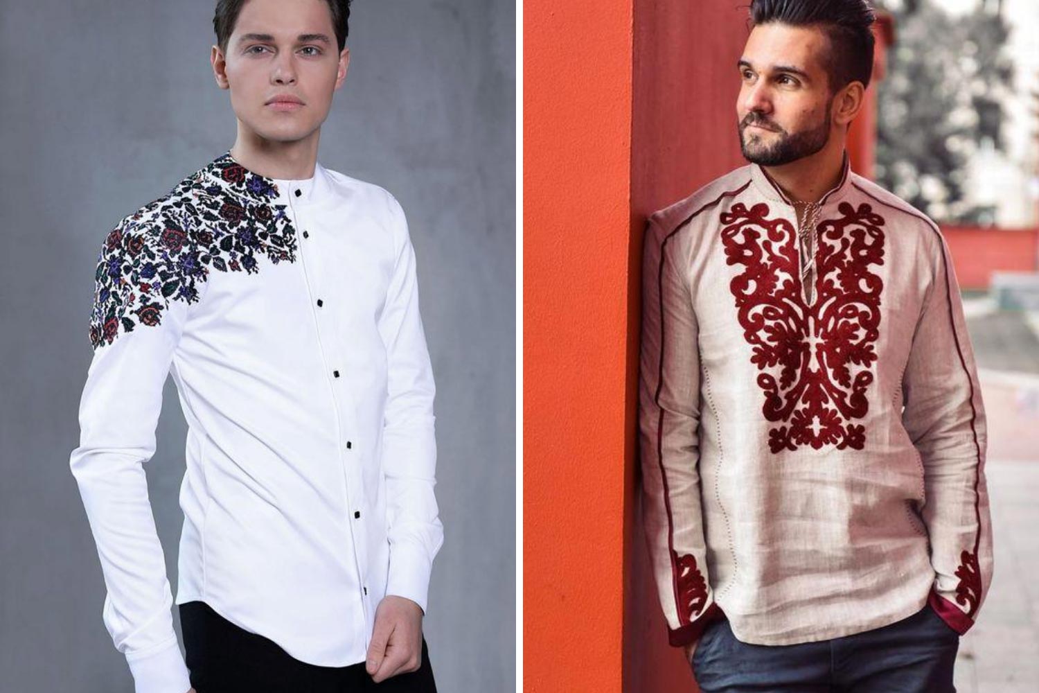 Вышиванка на свадьбу для жениха