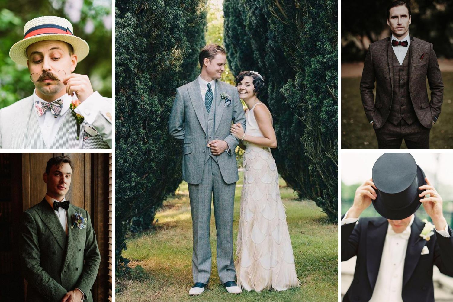 Винтажный костюм жениха 2021 фото