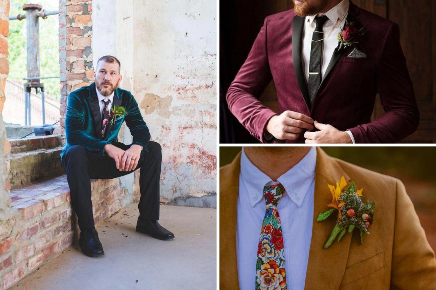 Бархатный, велюровый костюм на свадьбу 2021