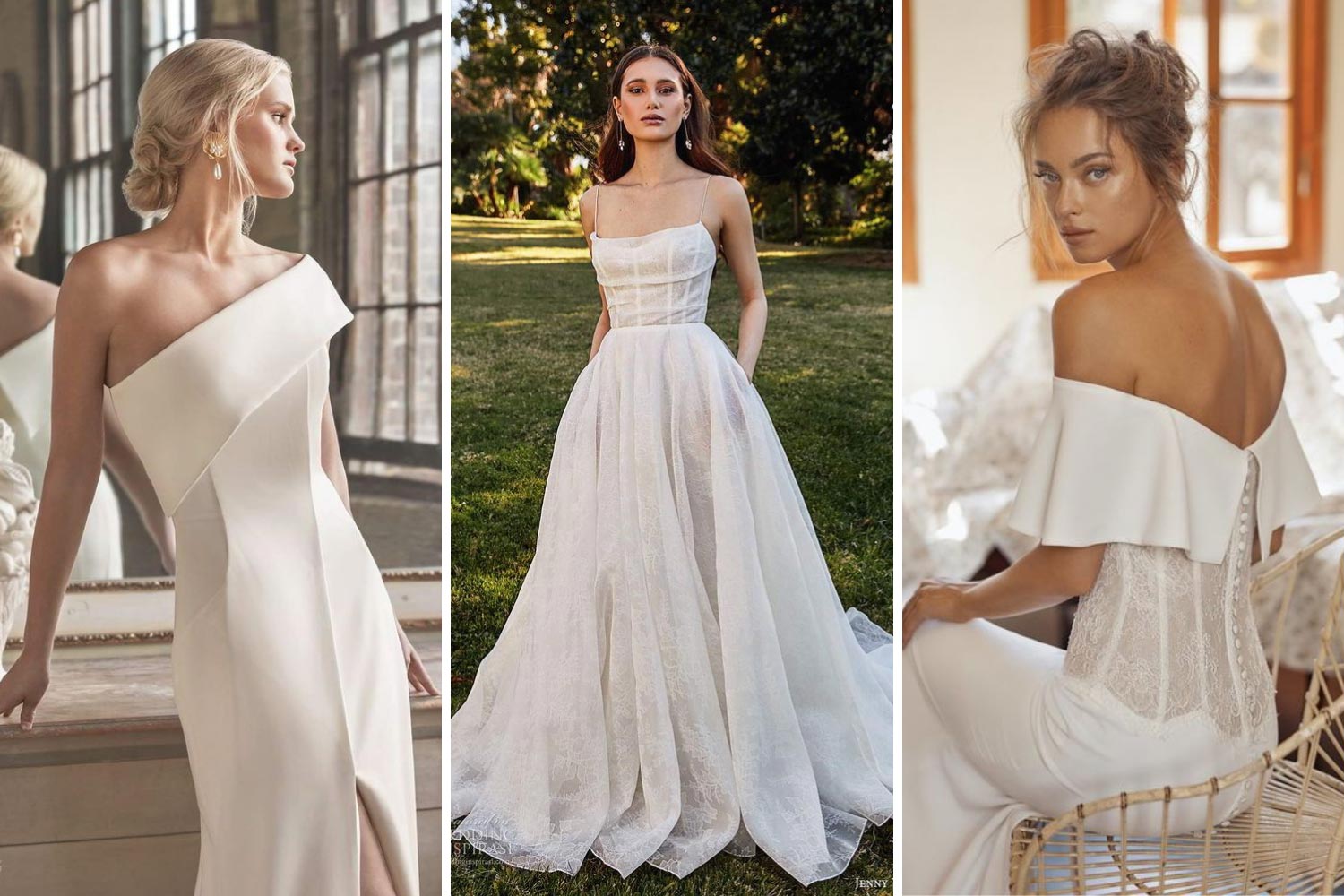 Романтические свадебные платья 2021 фото 