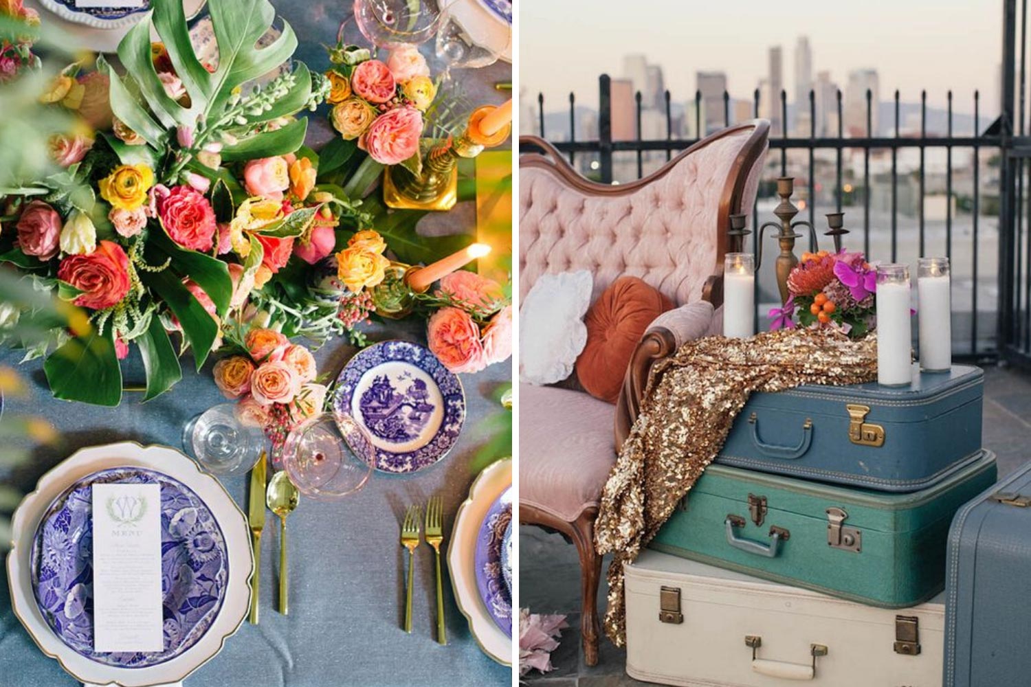 Красиві ідеї для мікровесілля: сервіровка, декор фото