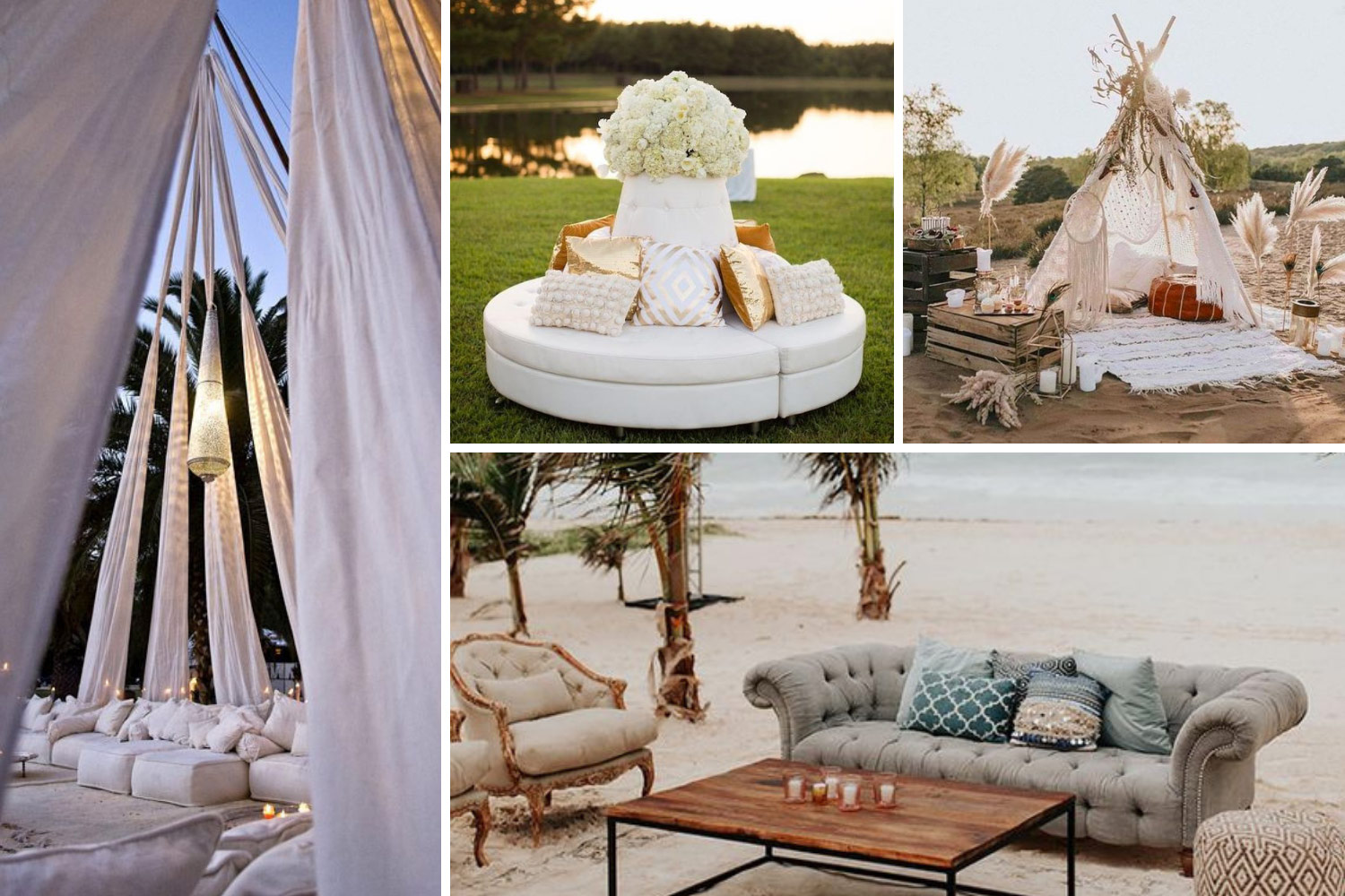 Лаунж-зона на свежем воздухе