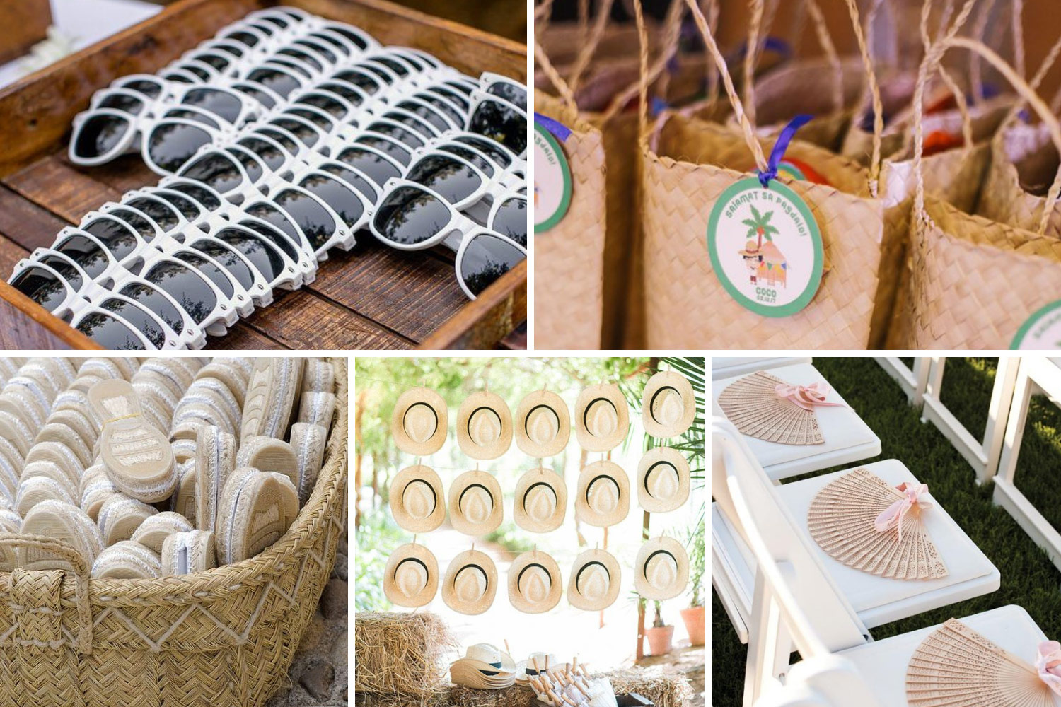 летние свадебние подарки гостям