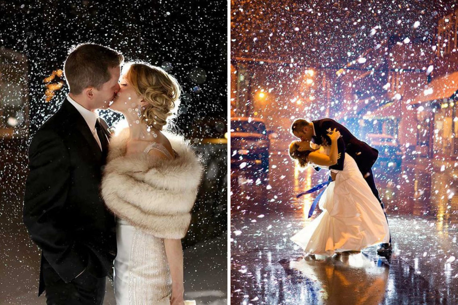 наречені в контровому світлі