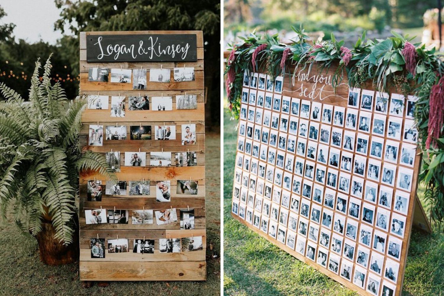 Мгновенная печать фото, фотомагнитов на свадьбе идеи