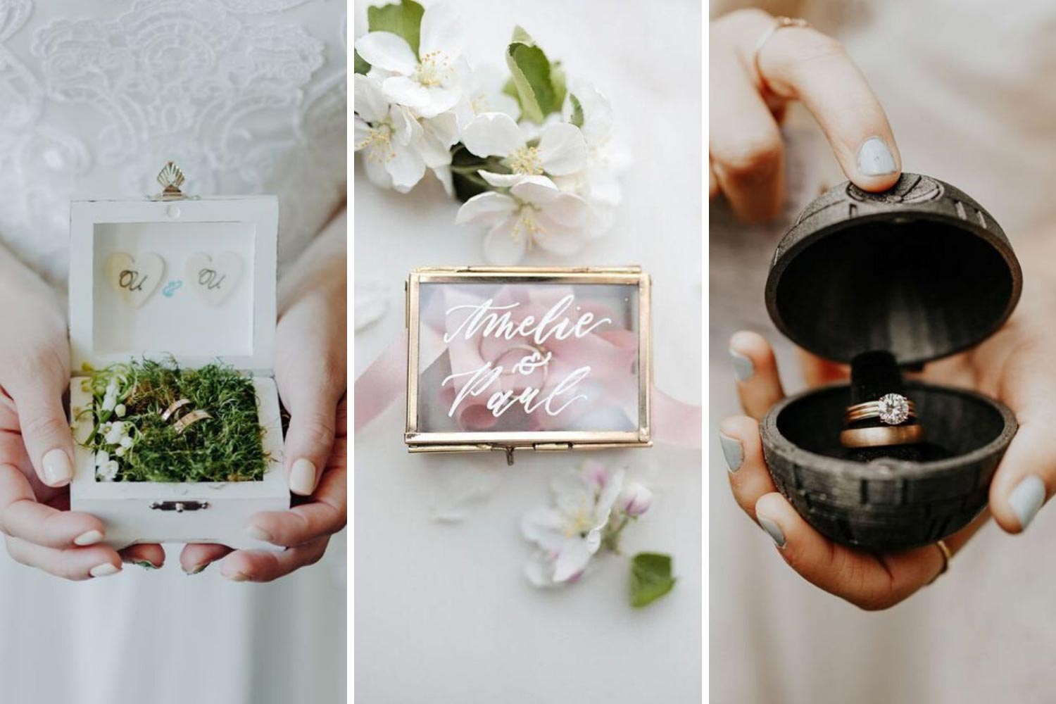 Подушечка, коробочка для колец идеи