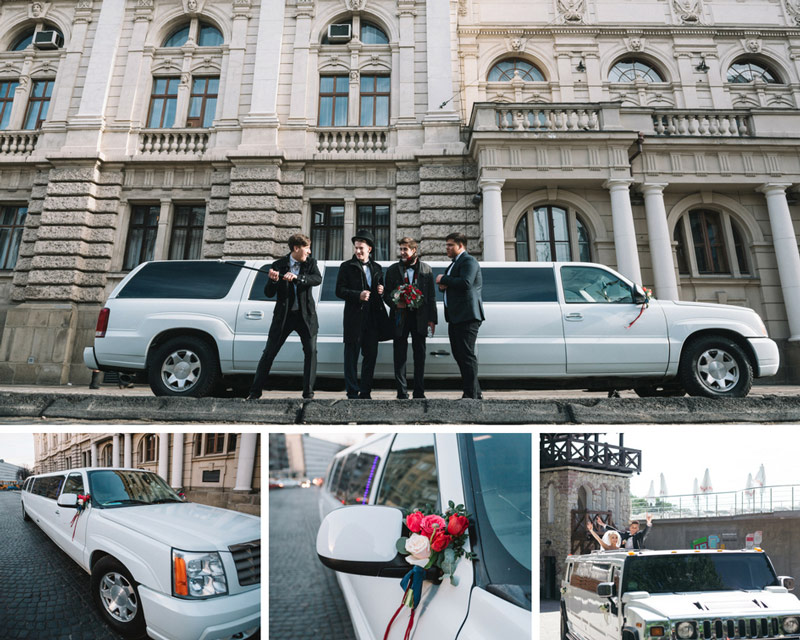 свадебный лимузин фото