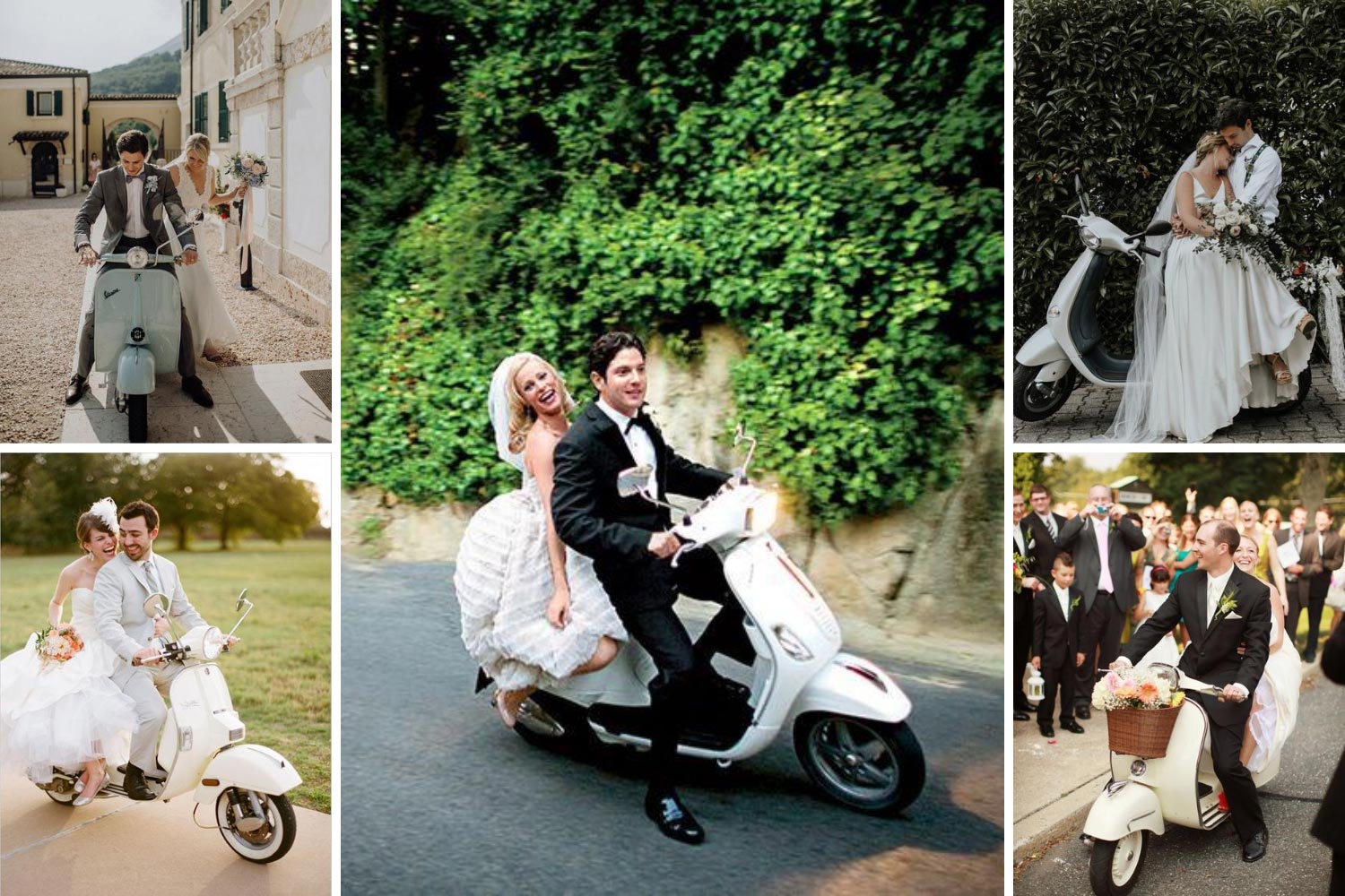 Жених и невеста на скутере фото 