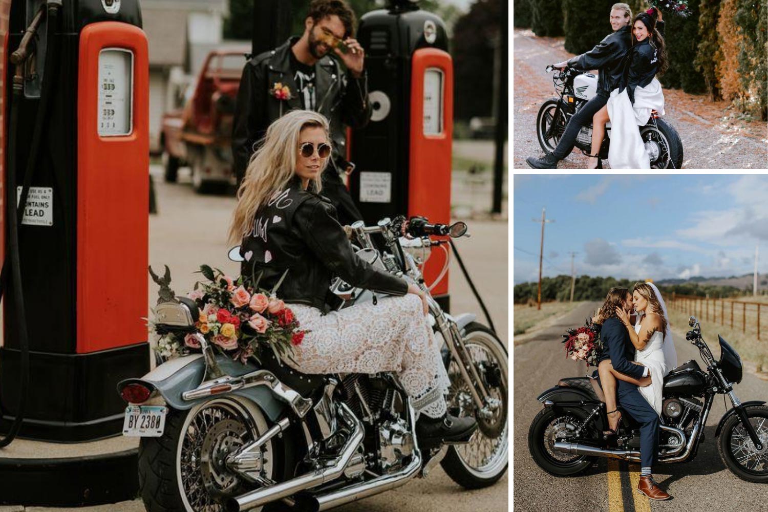 Свадьба на мотоциклах фото