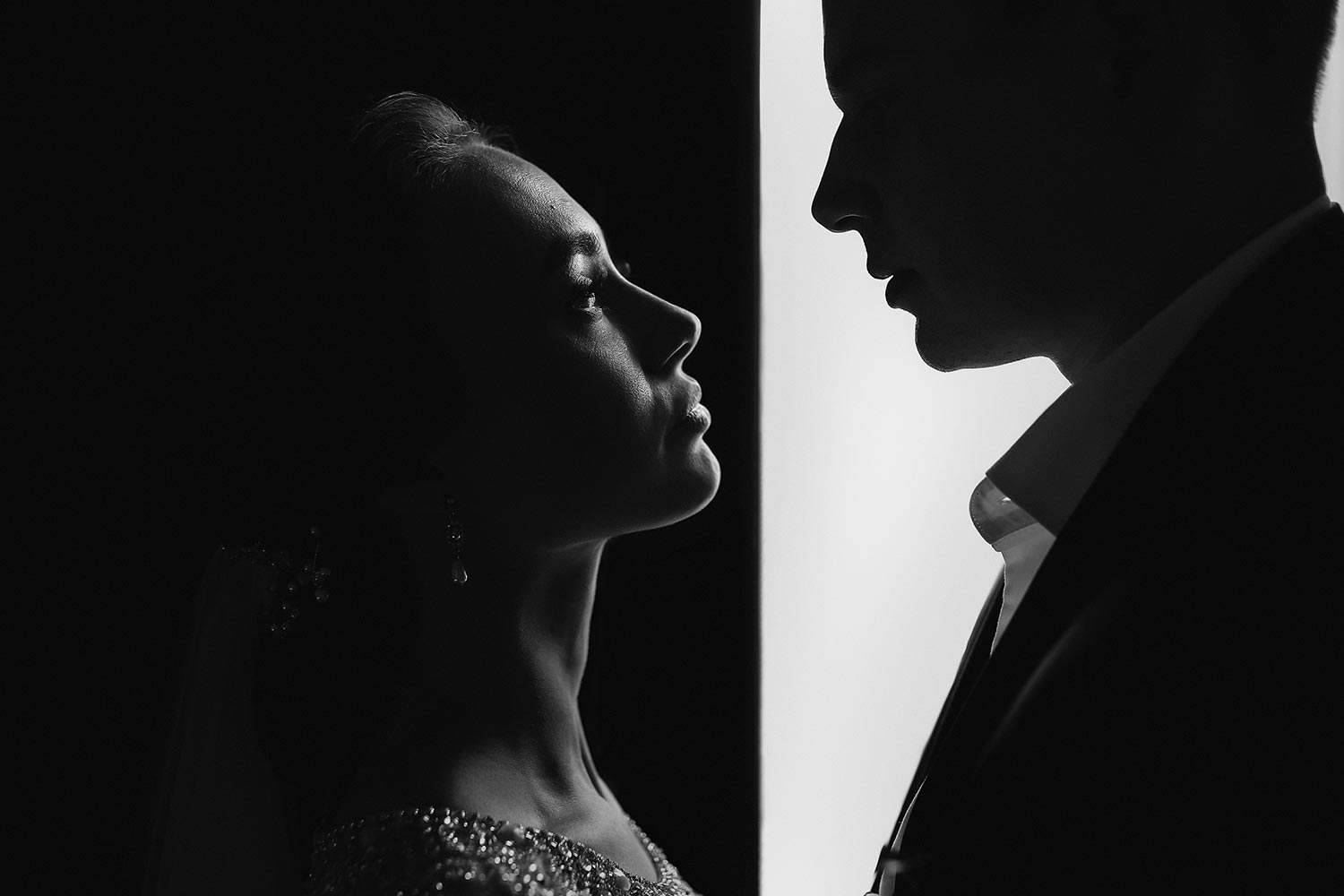 Свадебная фотография в чб фото