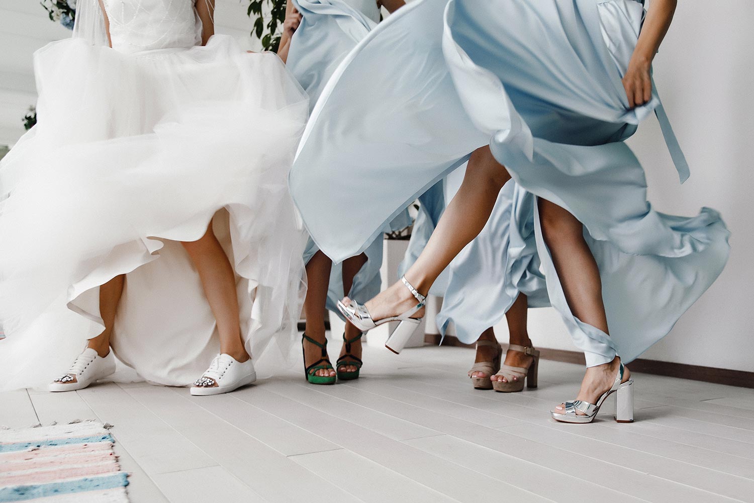 Свадебные фото: идеи для невесты с дружками