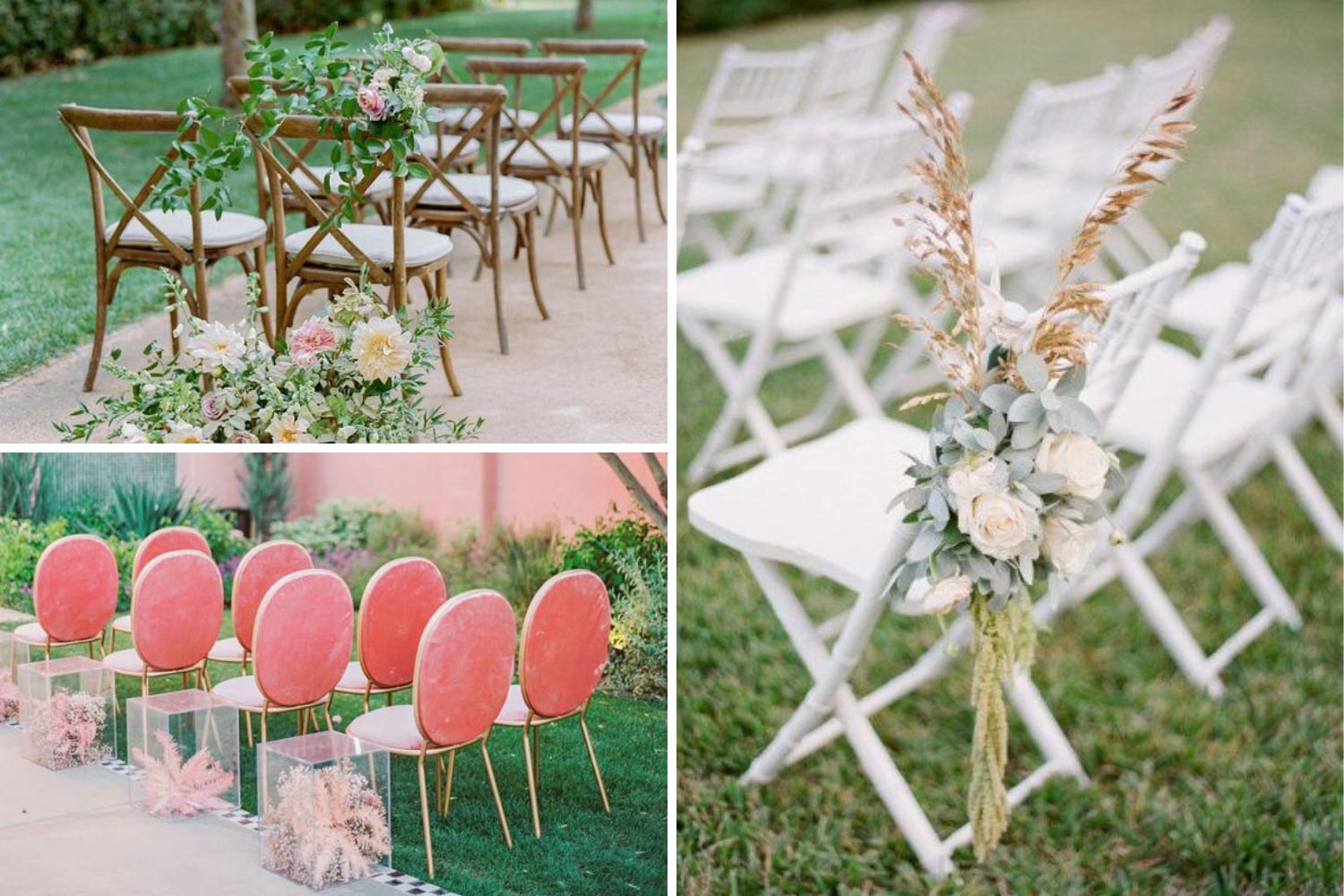 Стільці на виїзній церемонії фото