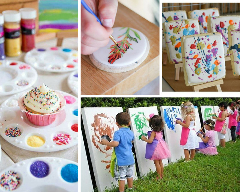 мастер клас для детей на свадьбе