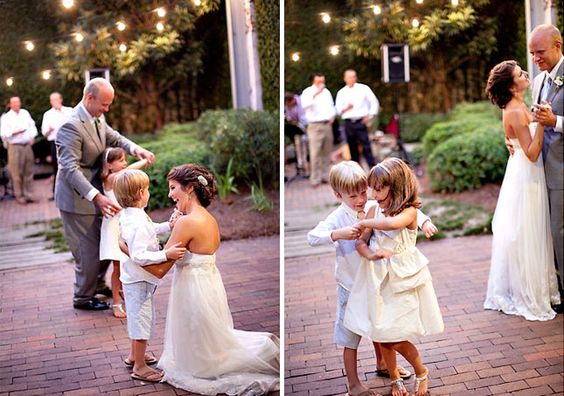 танцы детей на свадьбе