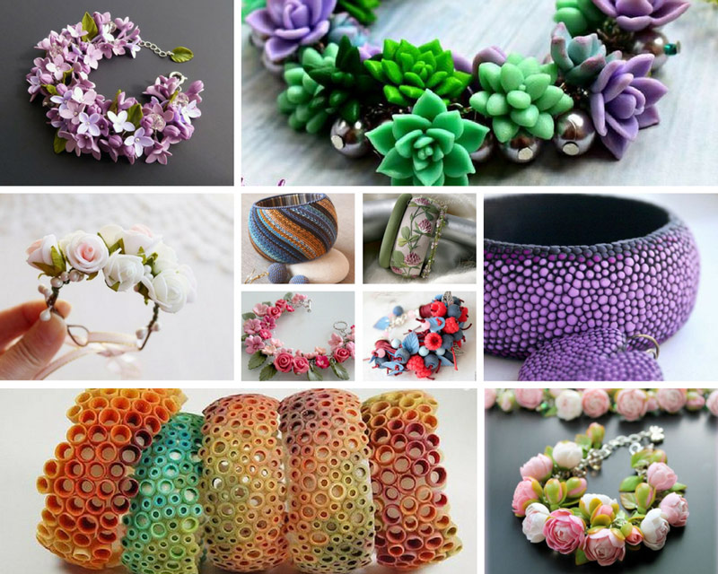 браслети свідків з полімерної глини