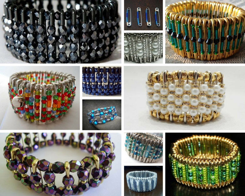 браслети для подружок нареченої з шпильок