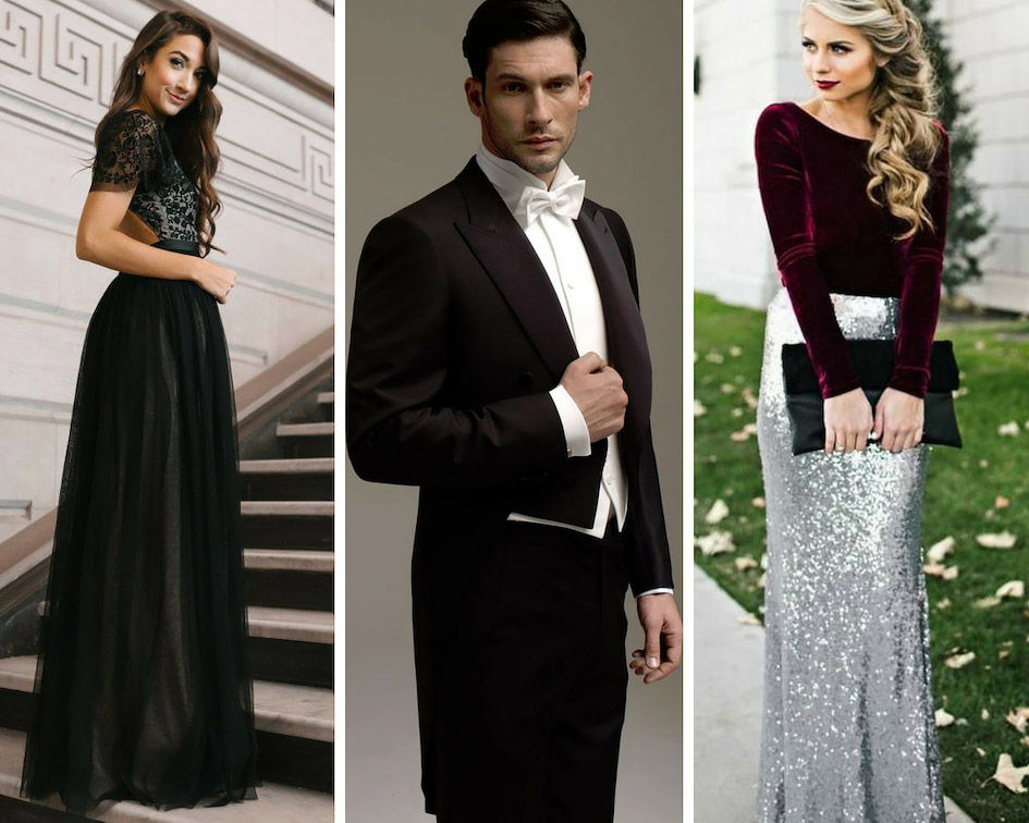 весільний дрес код в стилі вечірнього балу