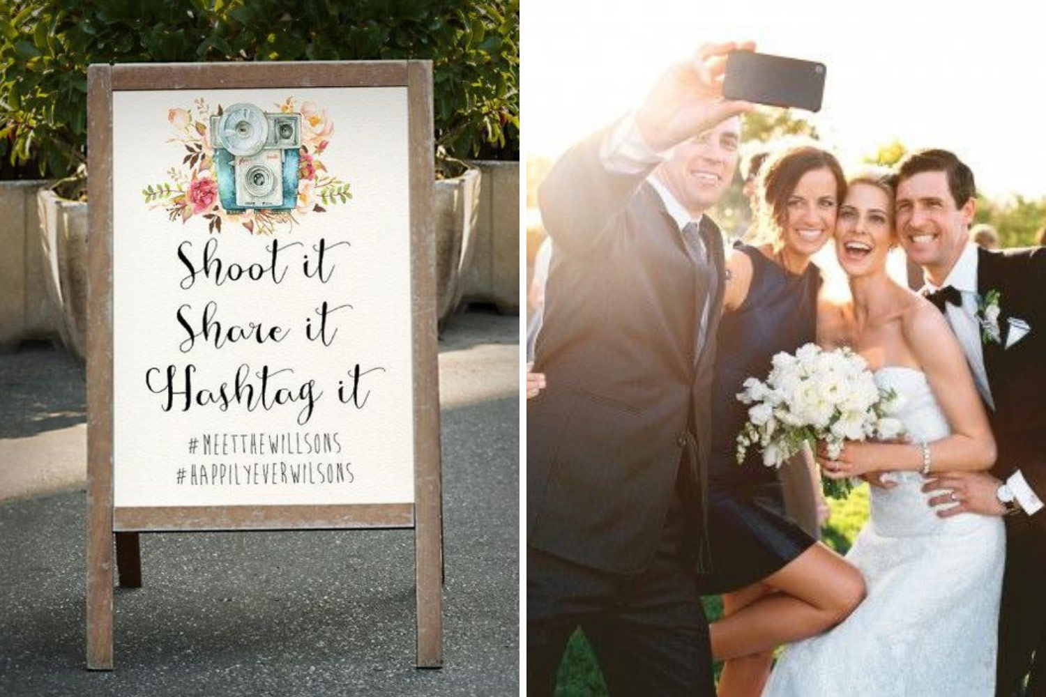 уникальные свадебные хештеги