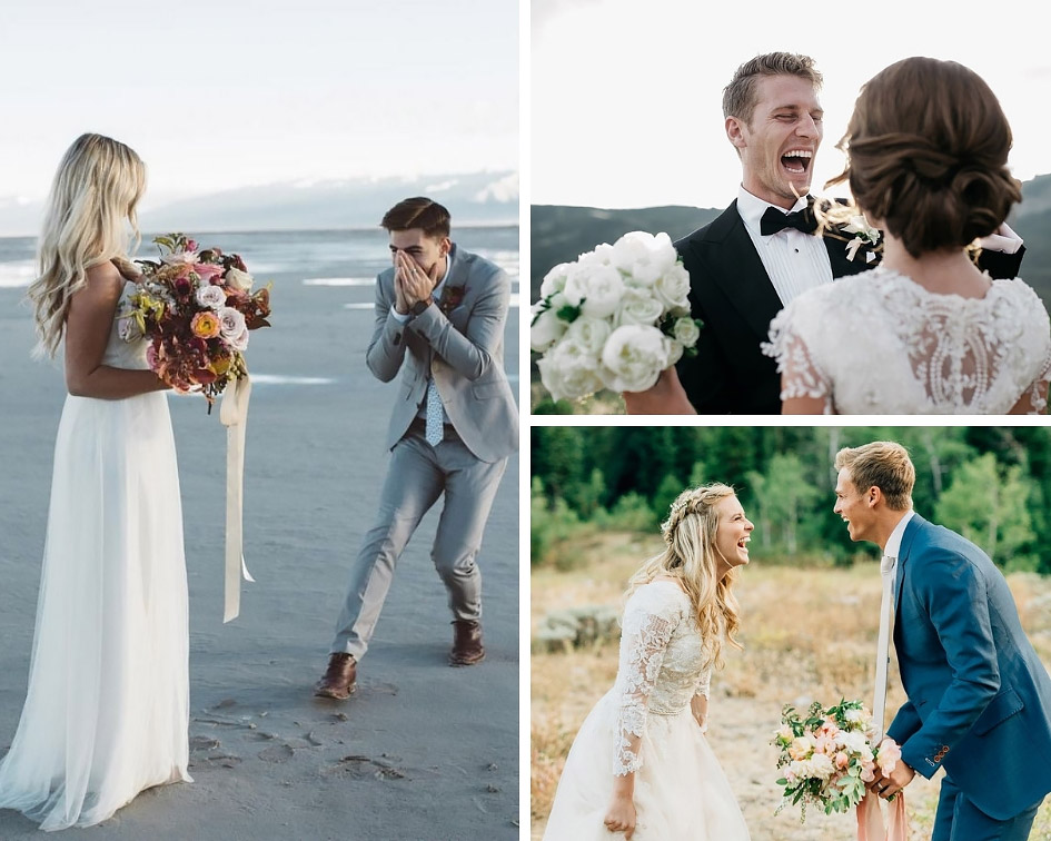 момент встречи жениха и невесты