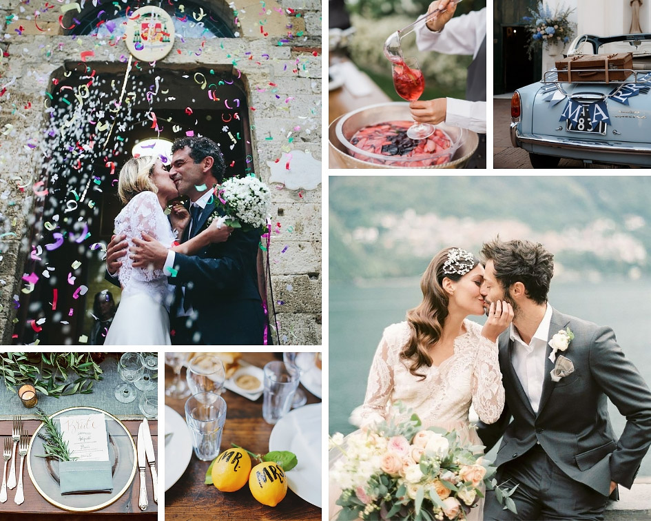 итальянский стиль свадьбы