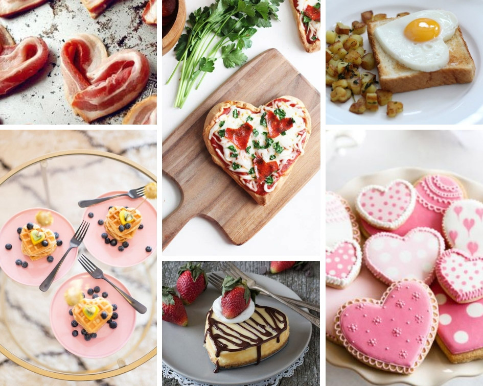 день святого валентина еда