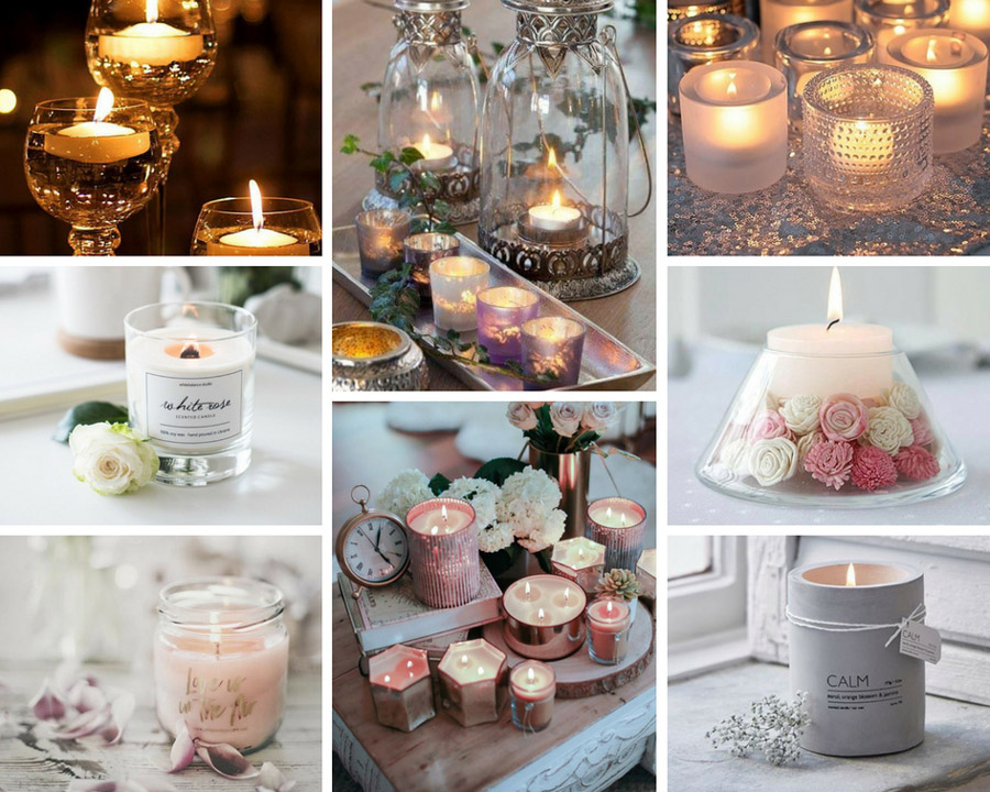 свічки романтична обстановка