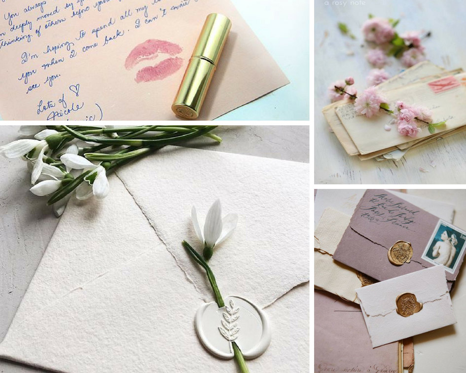 любовне послання лист фото