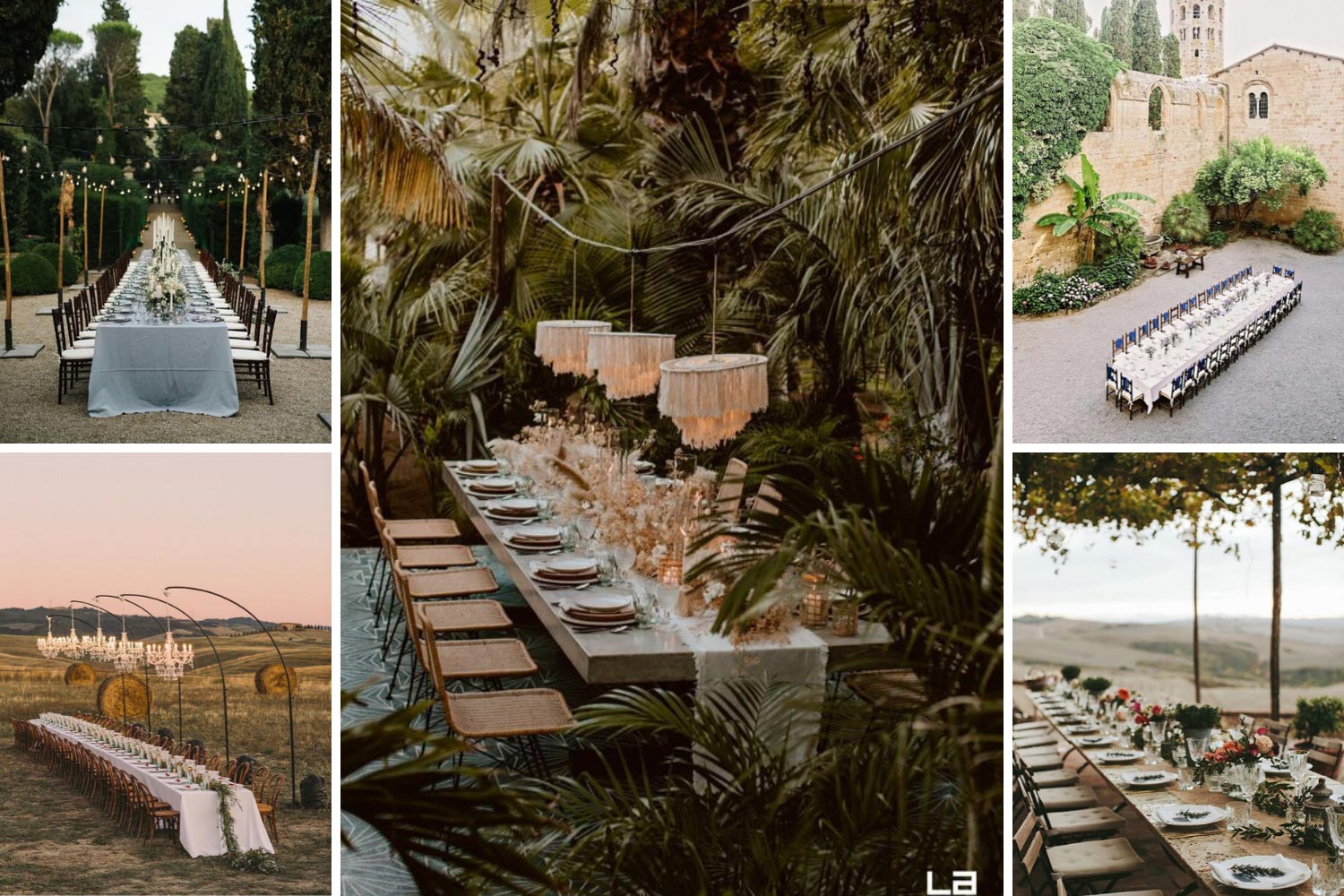 Розсадка гостей за одним довгим столом фото