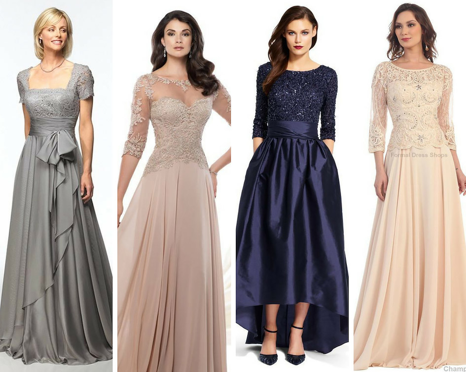 платье мамы жениха или невесты А силуэта