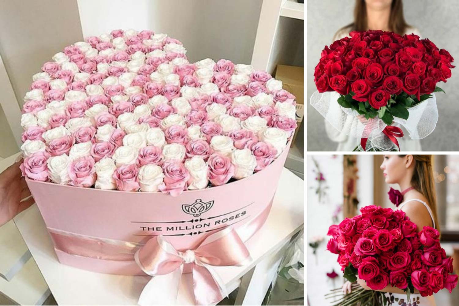 Великий букет троянд в подарунок фото