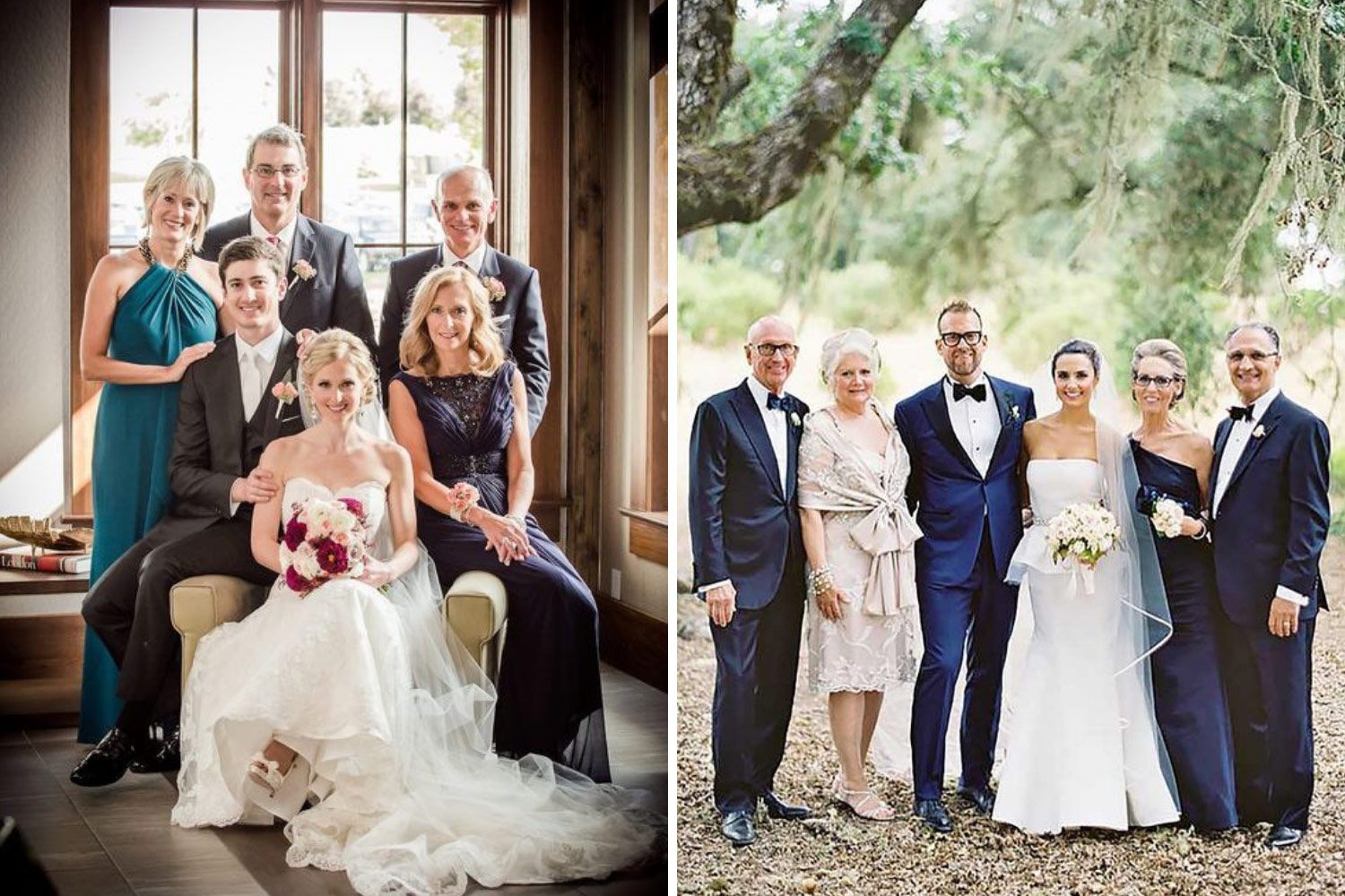 свадеьное фото с родителями