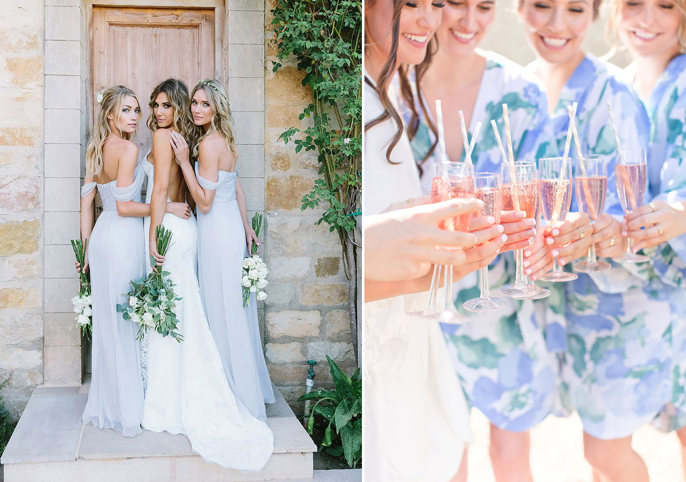 подружки з нареченою озираються фото