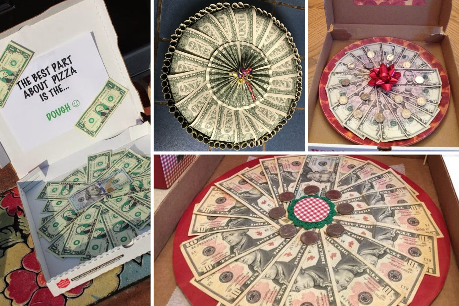 пицца из денег