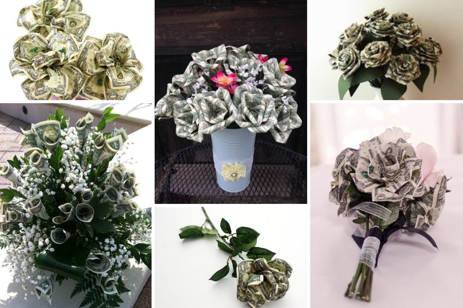 букет из денег