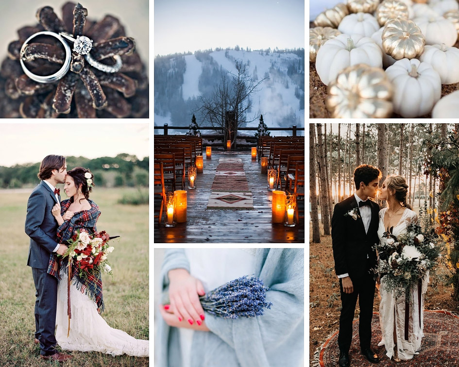 весілля восени взимку