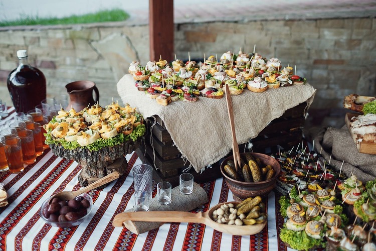 канапки на козацькому столі