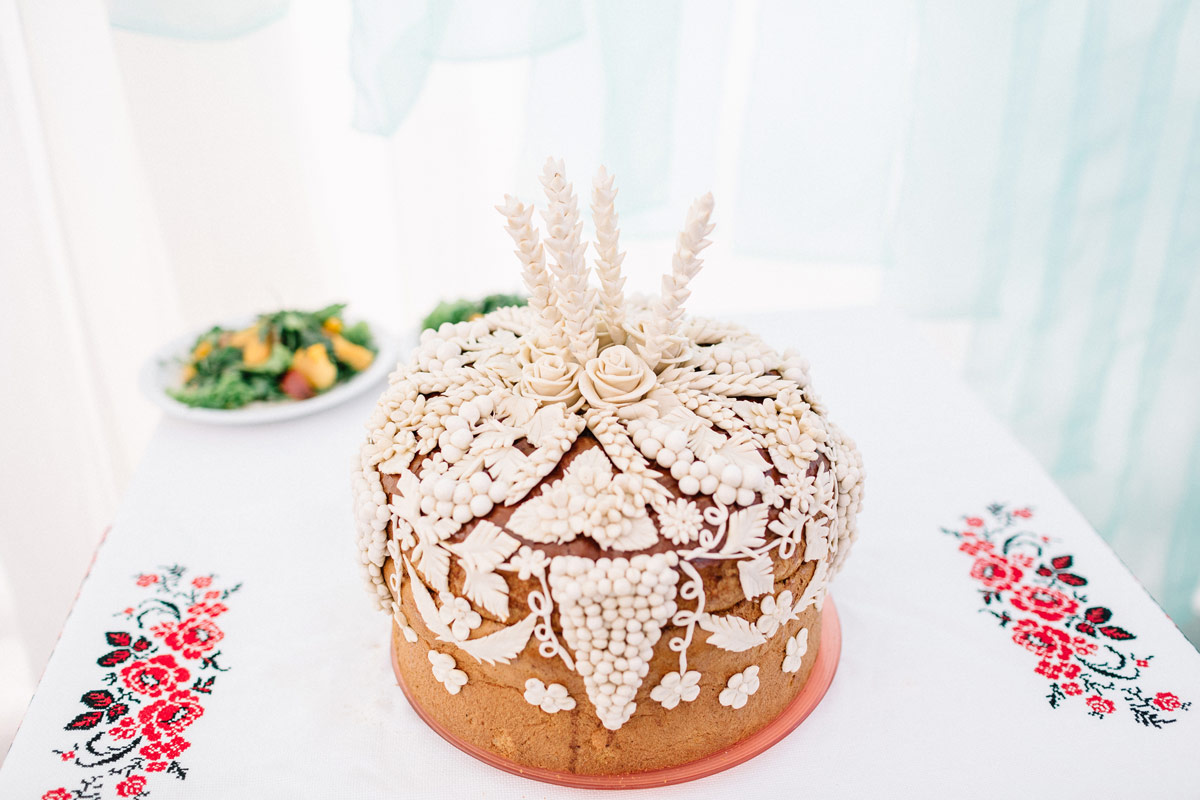 коровай на весілля фото