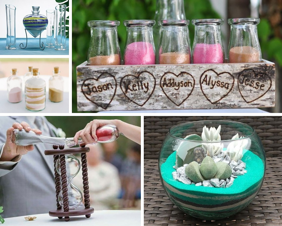 свадебная песочная церемония