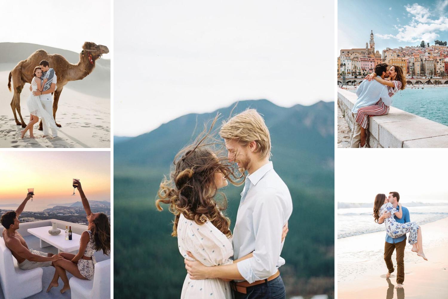 Свадебное путешествие: фото молодых 