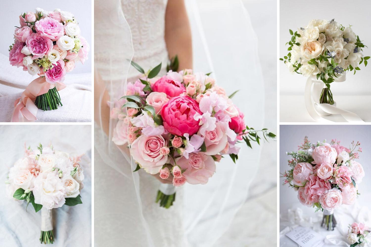 Свадебные букеты невесты фото