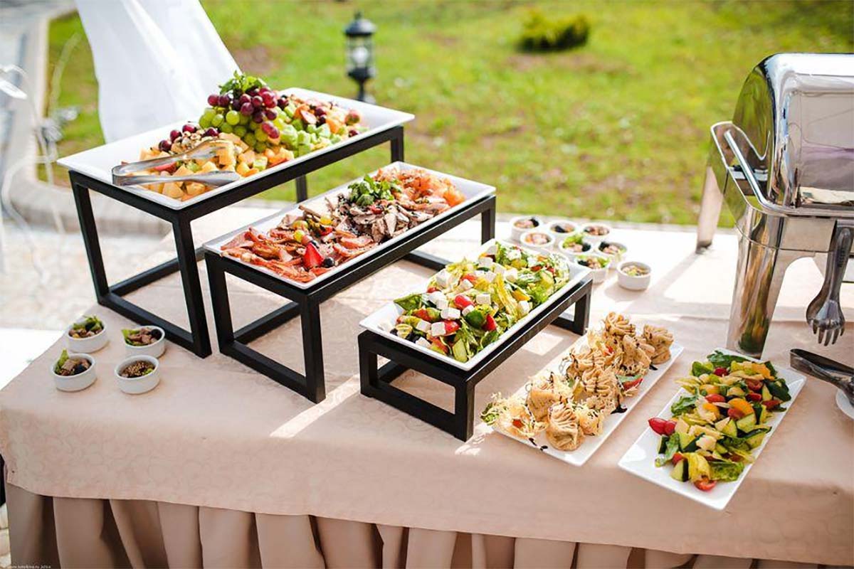Свадебный кейтеринг фото