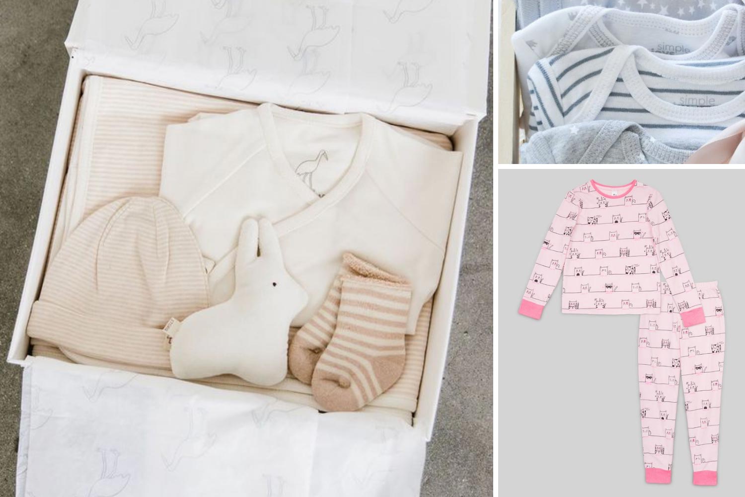 Подарок на рождение малыша: одежда, пижамы фото 