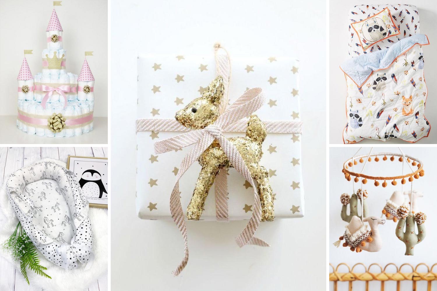 Подарок на крестины: постельное белье, мобиль фото 