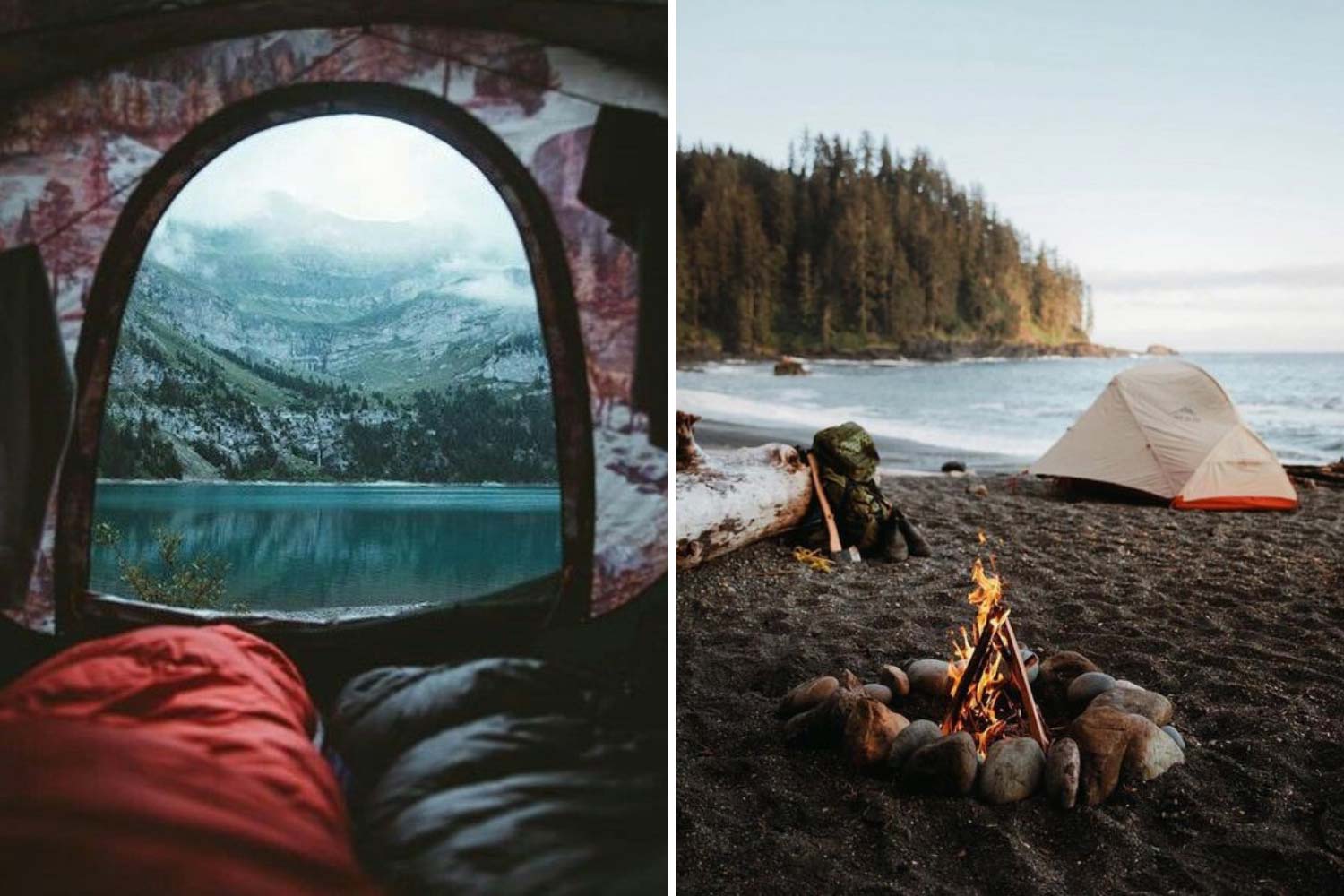 Свадебное путешествие с палатками фото