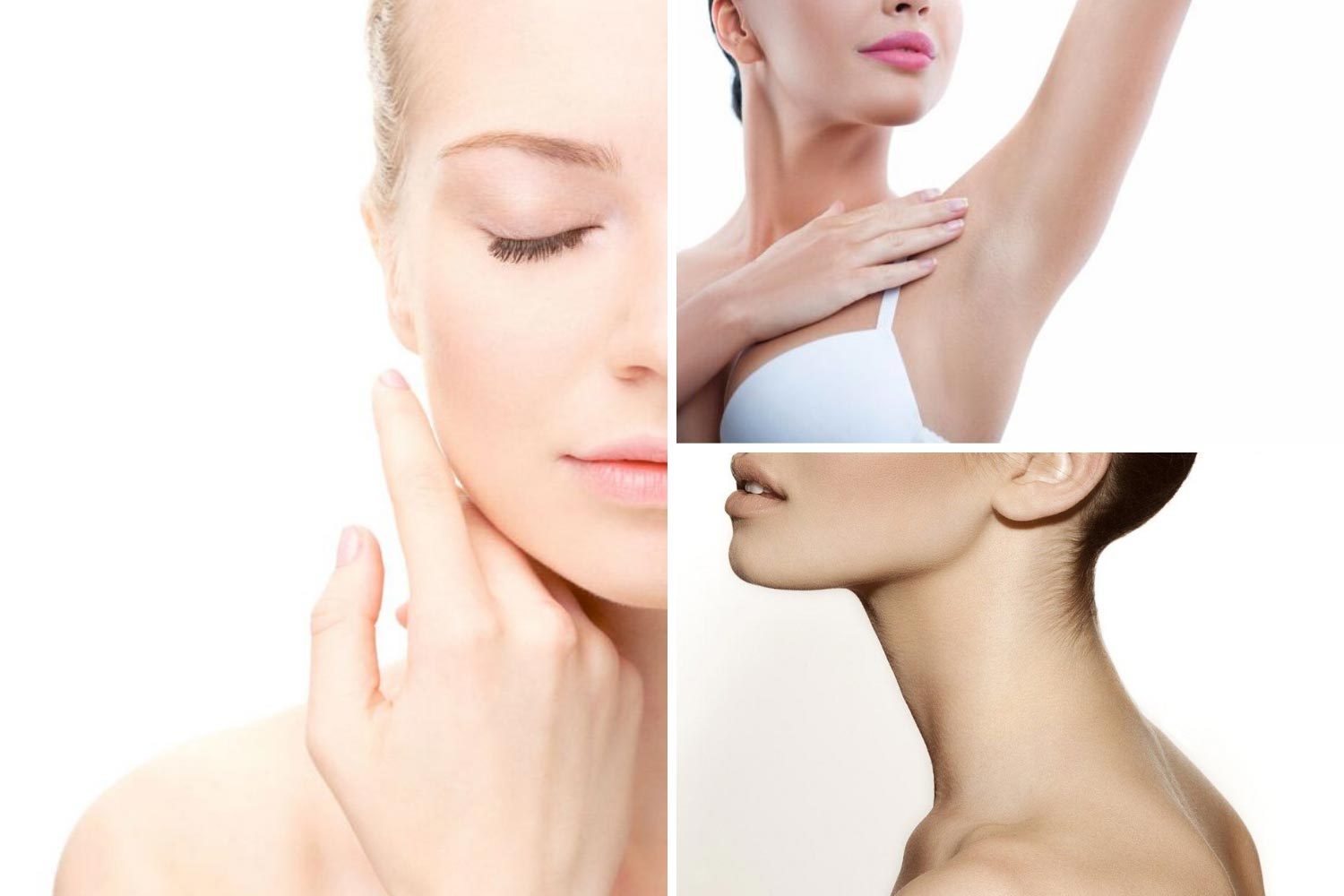 Девушка фото, шея, подмышки фото