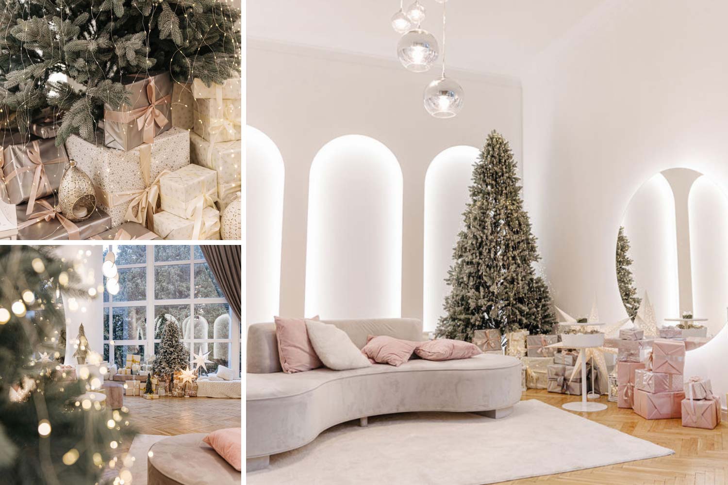 Новогодний интерьер в Zoom studio фото