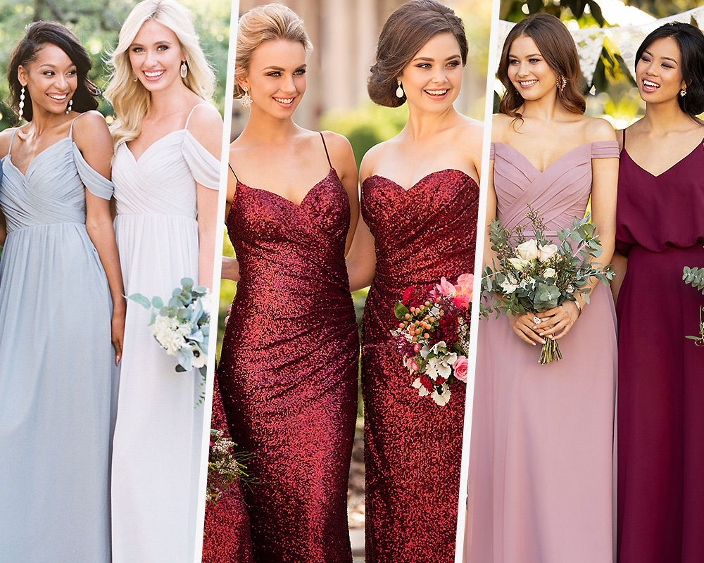 Вечерние платья для подружки невесты