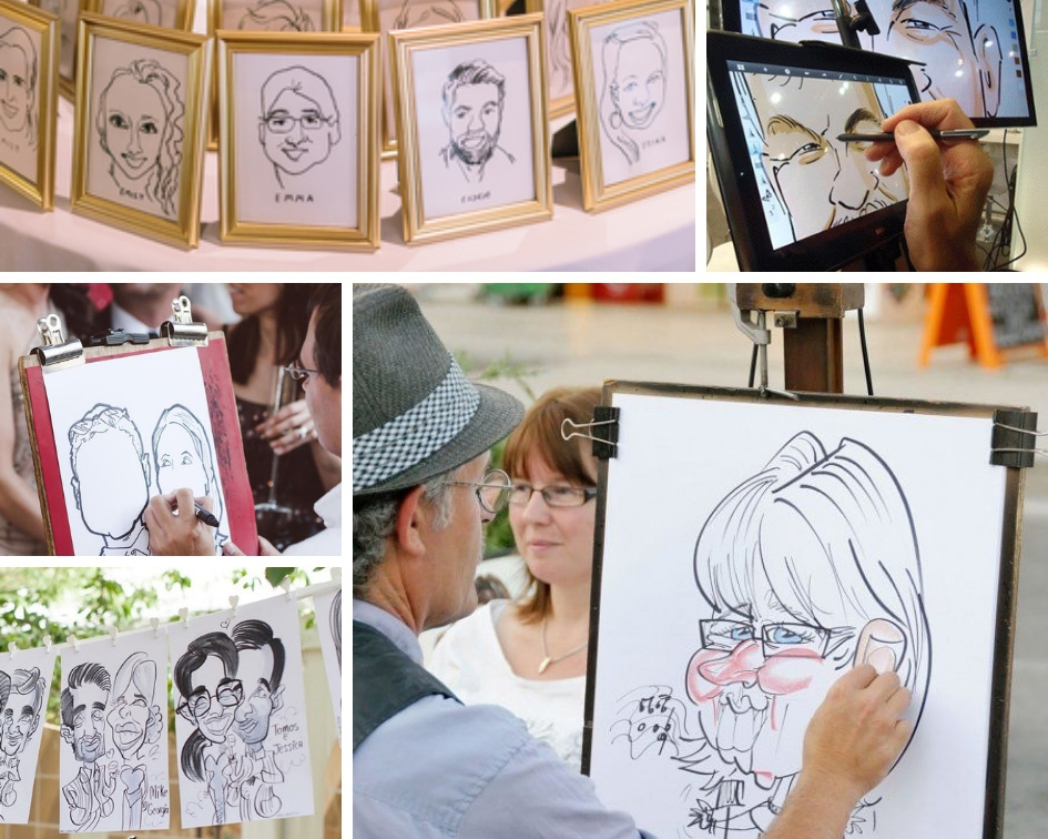 свадебное шоу карикатура