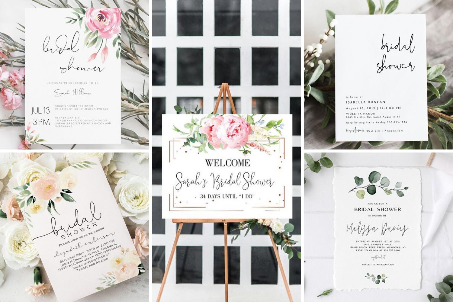 Пригласительные на bridal shower фото