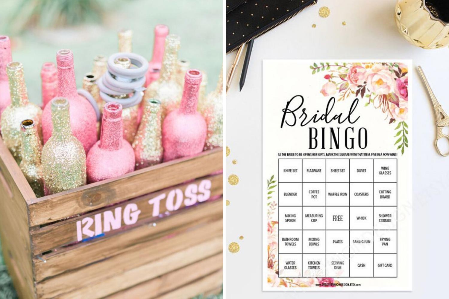 Развлечения, конкурсы для bridal shower идеи